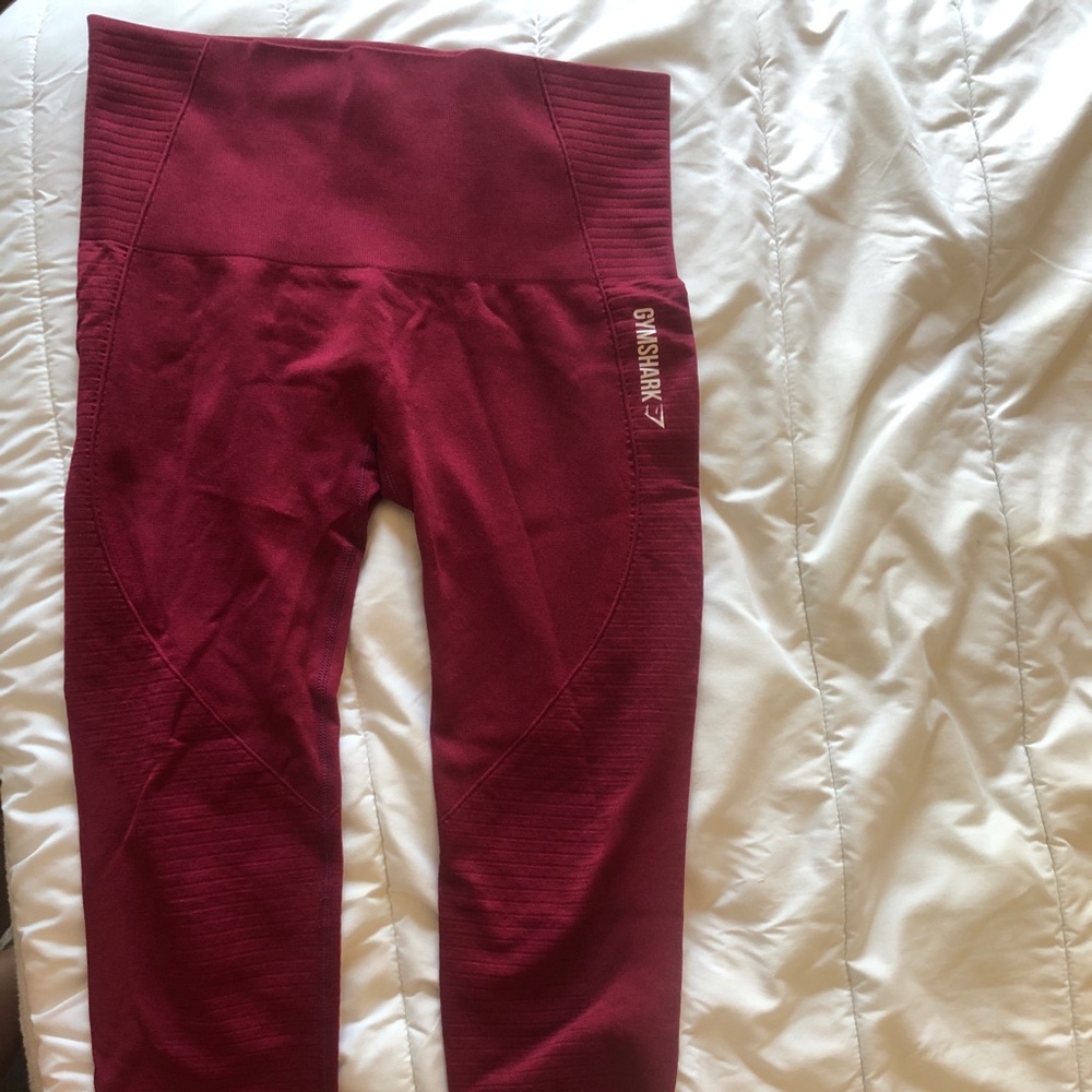 Gymshark red seamless